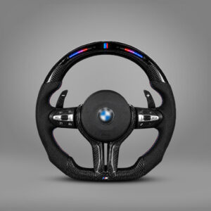 Motokrafta Carbon Finish Steering Wheel With RPM Meter - Compatible With BMW X1  Model (2012 - 2020) | Performance Upgrade