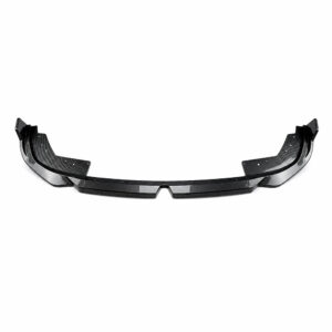 Motokrafta Front Bumper Lip Splitter Diffuse | Compatible with BMW 3 Series  G20 Lci 2023+ | Carbon Fiber Style Glossy Black.