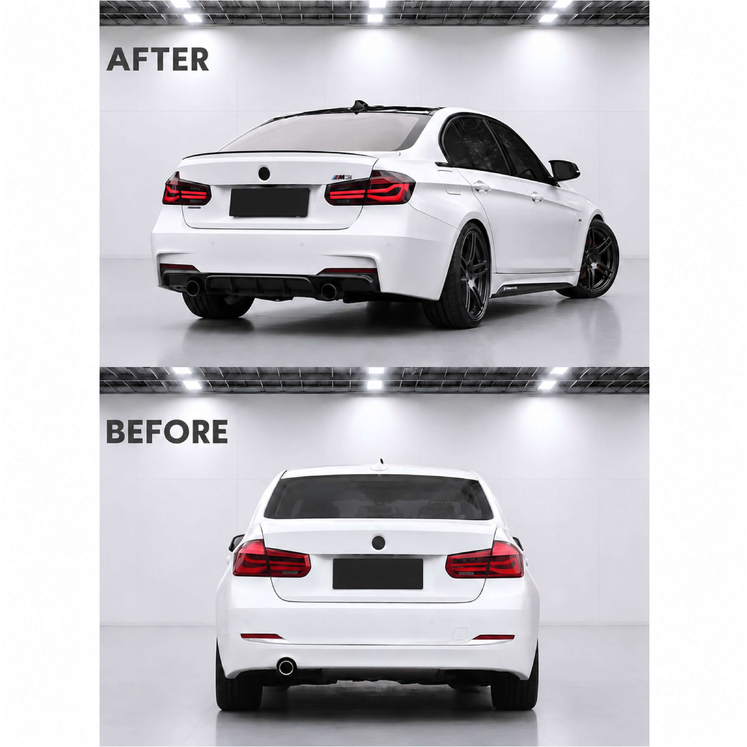 Motokrafta M Tech Style Full Body Kit – Compatible With BMW 3 Series F30 (2012–2018) | Premium Exterior Upgrade - Image 4