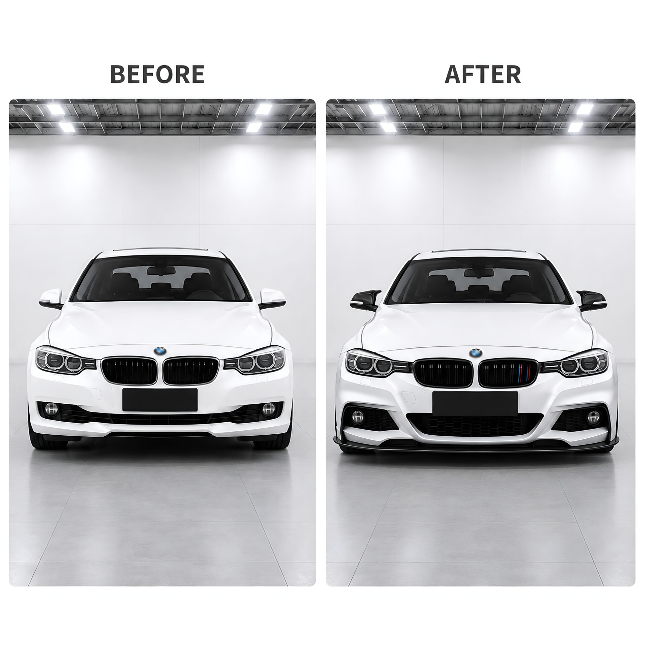 Motokrafta M Tech Style Full Body Kit – Compatible With BMW 3 Series F30 (2012–2018) | Premium Exterior Upgrade - Image 3
