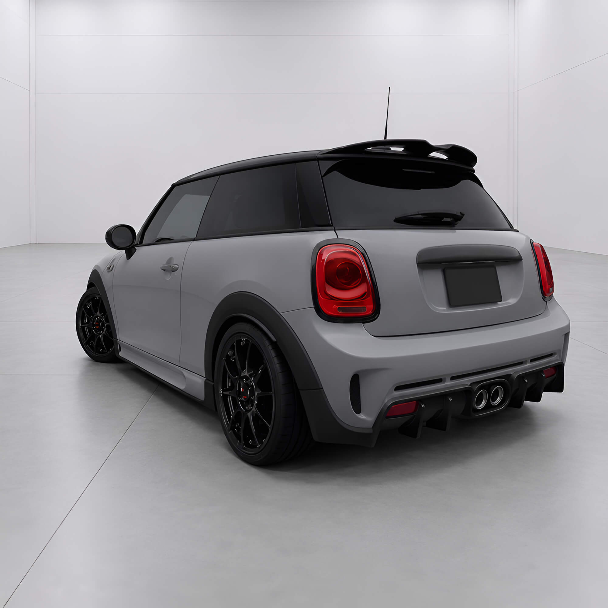 Motokrafta Rear Roof Spoiler – Compatible with Mini Cooper F55 (2013–2021) | ABS Hatch Roof Wing Upgrade - Image 2