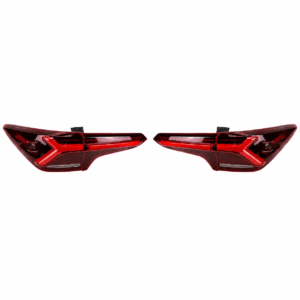 Motokrafta Laser Style LED Rear Tail Light Upgrade – Compatible with Toyota Fortuner (2016–2019) | Sequential DRL Tail Lamp Set