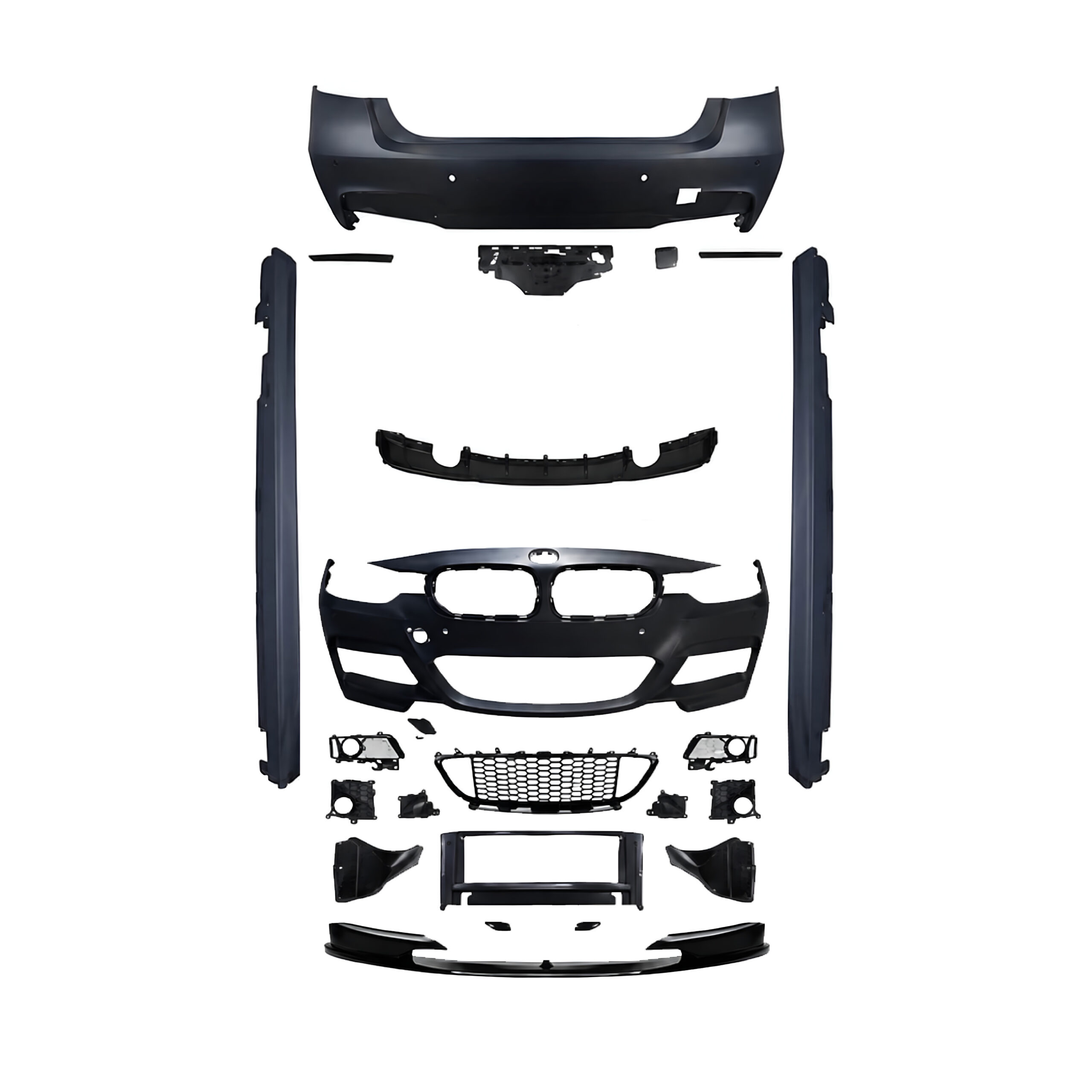 Motokrafta M Tech Style Full Body Kit – Compatible With BMW 3 Series F30 (2012–2018) | Premium Exterior Upgrade