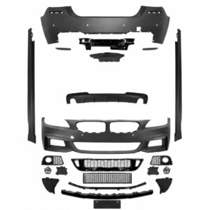 Motokrafta M Tech Style Full Body Kit – Compatible With BMW 5 Series F10 (2010–2017) | Complete Exterior Conversion Upgrade