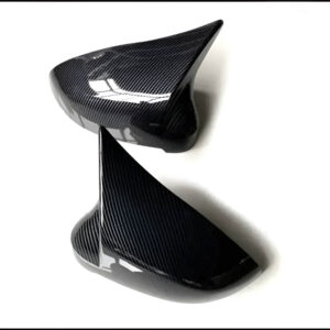 Motokrafta Real Carbon Fiber Style Side Mirror Covers – Compatible with Audi A4 (2017–2019) | Wing Mirror Caps
