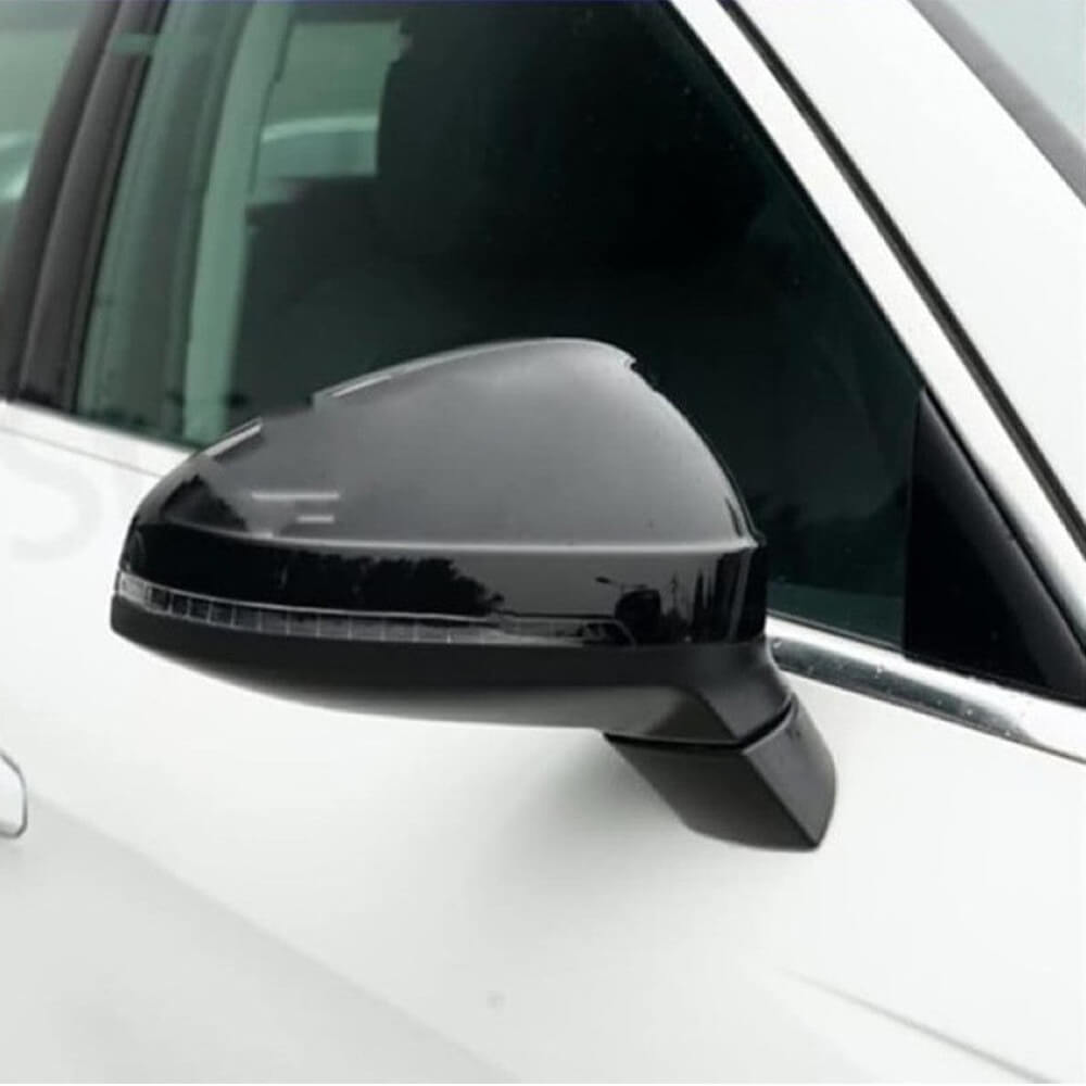 Motokrafta Gloss Black Side Mirror Covers – Compatible with Audi Audi A5 B9 (2017–2020) | Wing Mirror Caps (Copy) - Image 2