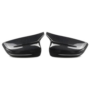 Motokrafta Real Carbon Fiber Side Mirror Covers – Compatible with BMW 5 Series G30 (2018–2023) | Wing Mirror Caps