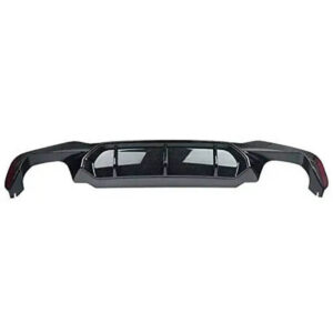 Motokrafta Sport Style Carbon Fiber Look Rear Bumper Lip Diffuser – Compatible with BMW 5 Series G30 (2017–2022) | After Lip