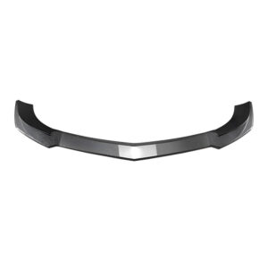 Motokrafta AMG Style Front Bumper Lip Splitter – Compatible with Mercedes-Benz C-Class W204 (2011–2014) | Carbon Fiber Look Diffuser Skirts with Flag Canards