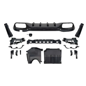 Motokrafta AMG C63 Style Rear Bumper Diffuser – Compatible with Mercedes-Benz C-Class W206 (2022–2025) | AMG Rear Bumper Upgrade After Lip Diffuser