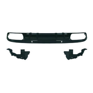 Motokrafta AMG C43 Classic Style Rear Bumper Lip Diffuser – Compatible with Mercedes-Benz C-Class W205 (2015–2021) | AMG Rear Bumper Upgrade