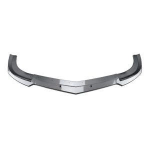Motokrafta AMG Style Front Bumper Lip Splitter – Compatible with Mercedes-Benz C-Class W204 (2011–2014) | Carbon Fiber Look Diffuser Skirts with Flag Canards