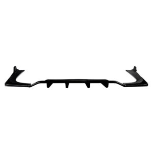Motokrafta Rear Bumper Diffuser – Compatible with Mercedes-Benz C-Class W206 (2022+) | Gloss Black After Lip Splitter Skirts with Flag Canards