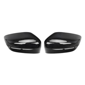 Motokrafta Carbon Fiber Style Side Mirror Covers – Compatible with BMW 3 Series G20 (2019–2023) | Wing Mirror Caps