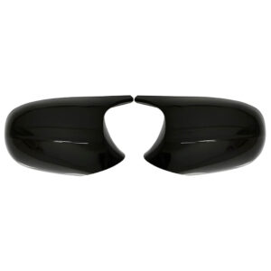 Motokrafta M Performance Style Gloss Black Side Mirror Covers – Compatible with BMW 3 Series E90/E91 (2008–2011) | Wing Mirror Caps