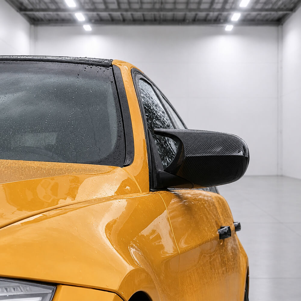Motokrafta M Performance Style Gloss Black Side Mirror Covers – Compatible with BMW 3 Series E90/E91 (2008–2011) | Wing Mirror Caps - Image 2