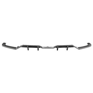 Motokrafta M Sport Blade Style Rear Bumper Lip Diffuser – Compatible with BMW 5 Series G30 LCI (2021–2023) | Carbon Fiber Look Splitter Skirts