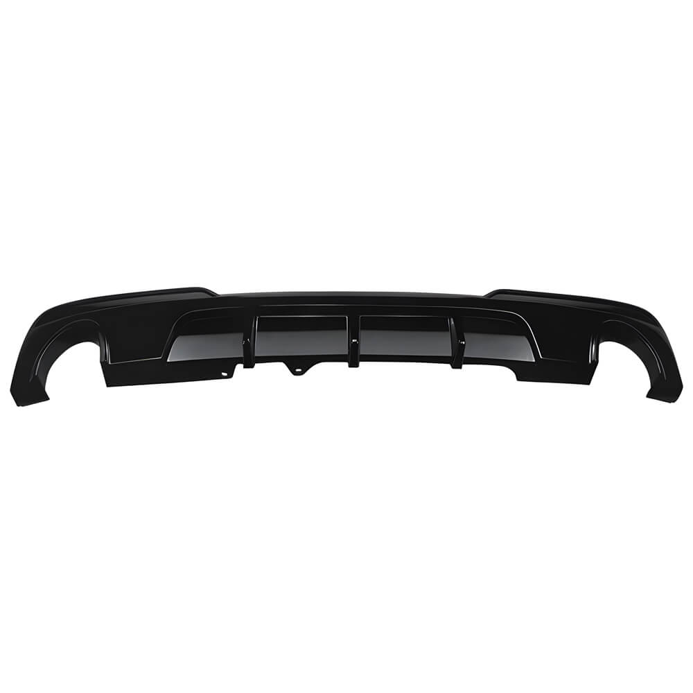 Motokrafta M Sport M5 Style Gloss Black Rear Bumper Lip Diffuser – Compatible with BMW 5 Series F10 (2010–2017) | Splitter Skirts
