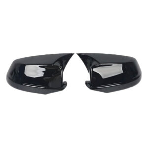 Motokrafta Gloss Black Side Mirror Covers – Compatible with BMW 5 Series F10 (2010–2013) | 3M Tape Pasting Wing Mirror Caps