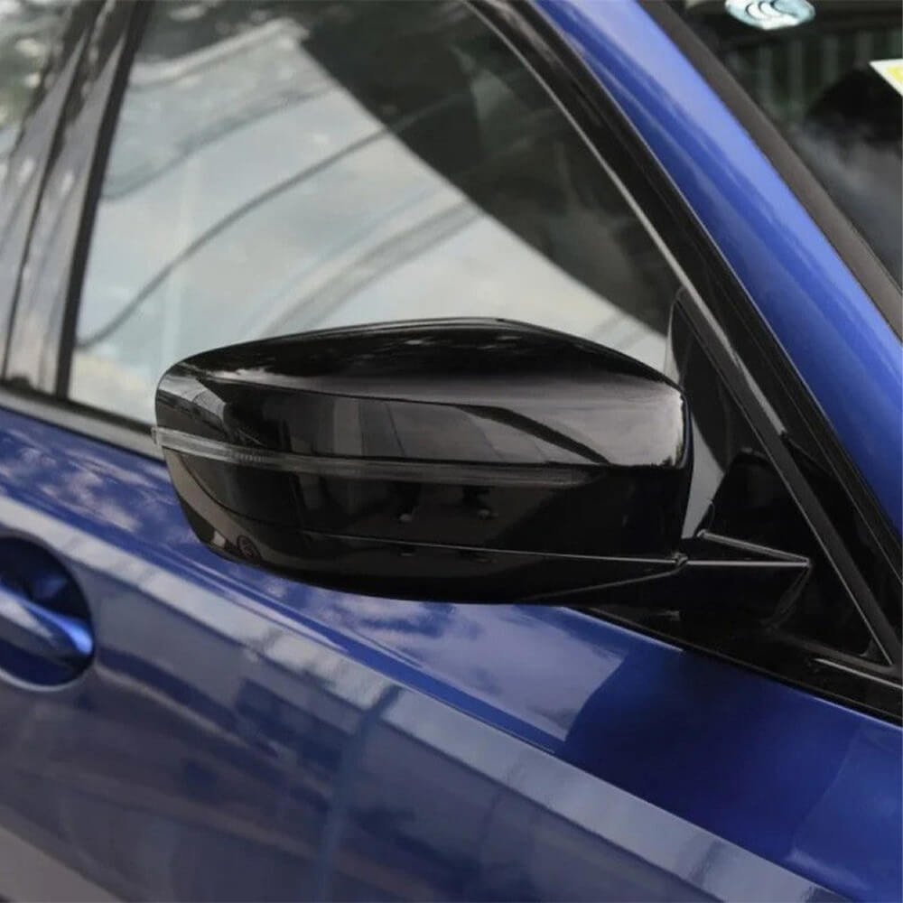Motokrafta M Performance Style Gloss Black Side Mirror Covers – Compatible with BMW 5 Series G30 (2017–2023) | Wing Mirror Caps - Image 2