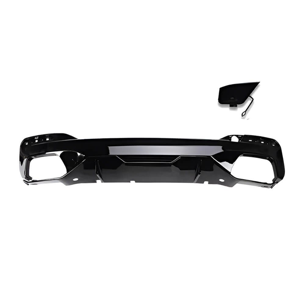 Motokrafta M5 Style Rear Bumper Lip Diffuser – Compatible with BMW 5 Series G30 LCI (2021+) | M Sport M Performance After Lip Black