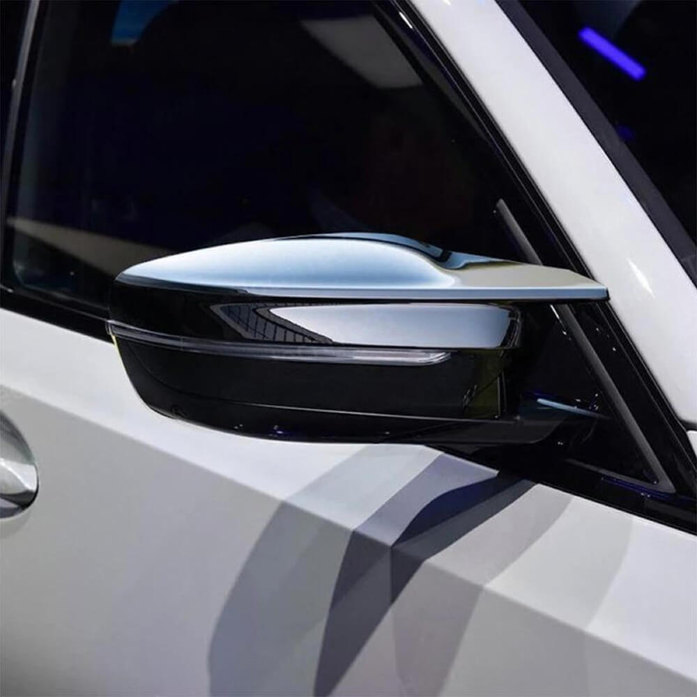 Motokrafta M Performance Style Gloss Black Side Mirror Covers – Compatible with BMW 5 Series G30 (2017–2023) | Wing Mirror Caps - Image 2