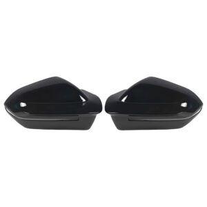 Motokrafta M5 Style Gloss Black Side Mirror Covers – Compatible with BMW 5 Series i5 G60/G68 (2024+) | RHD Horn Mirror Caps