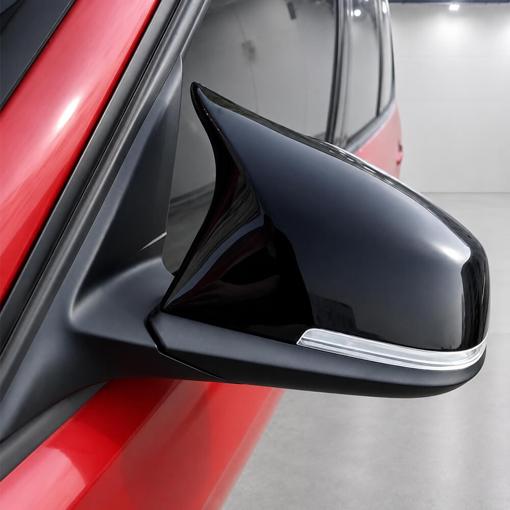 Motokrafta M Performance Style Gloss Black Side Mirror Covers – Compatible with BMW 5 Series F10/F07 GT (2010–2017), - Image 2