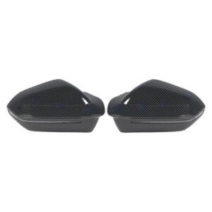 Motokrafta M5 Style Carbon Fiber Look Side Mirror Covers – Compatible with BMW 5 Series i5 G60/G68 (2024+) | RHD Wing Mirror Caps