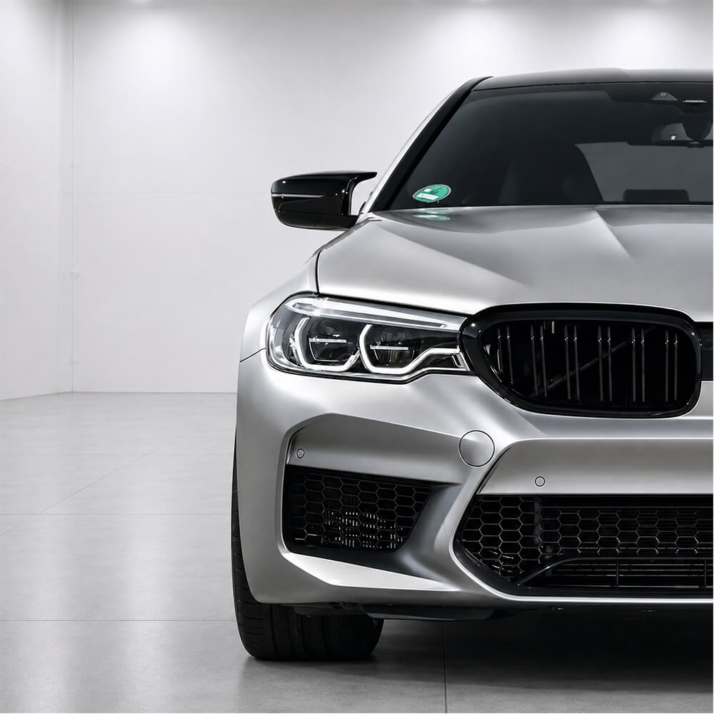 Motokrafta M Performance Style Gloss Black Side Mirror Covers – Compatible with BMW 5 Series G30 (2017–2023) | Wing Mirror Caps - Image 2