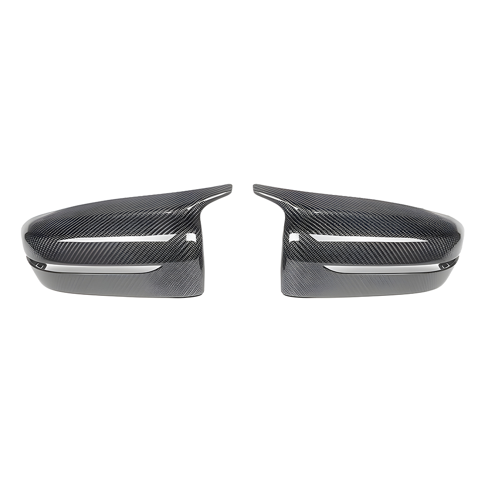 Motokrafta Carbon Fiber Style Side Mirror Covers – Compatible with BMW 7 Series G12 (2016–2023) | Wing Mirror Caps