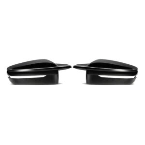 Motokrafta M Performance Style Gloss Black Side Mirror Covers – Compatible with BMW 7 Series G12 (2016–2023) | Wing Mirror Caps