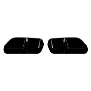 Motokrafta M Sport Style Rear Bumper Lip Diffuser – Compatible with BMW X1 U11 (2023+) | Gloss Black Splitter Skirts with Exhaust Tips