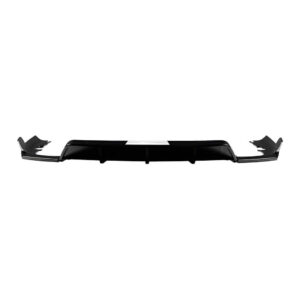 Motokrafta M Performance Rear Bumper Lip Diffuser – Compatible with BMW X6 G06 (2019+) M Sport | Gloss Black Skirt Splitter Spoiler