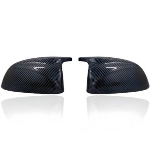 Motokrafta Carbon Fiber Style Side Mirror Covers – Compatible with BMW X6 G06 (2019–2023) | Wing Mirror Caps