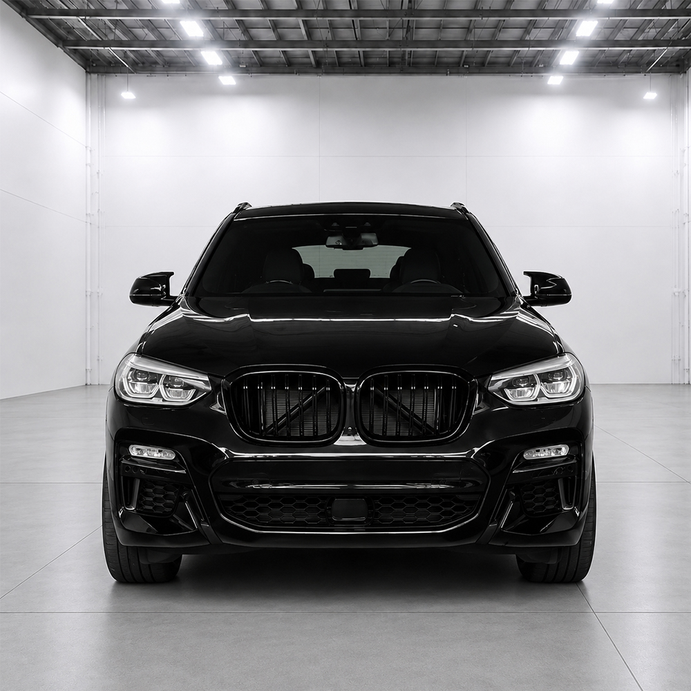 Motokrafta M Performance Style Gloss Black Side Mirror Covers – Compatible with BMW X6 G06 (2019–2023) | Wing Mirror Caps - Image 2