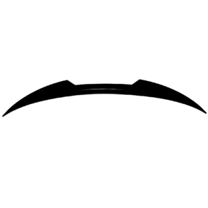 Motokrafta Performance Style Rear Trunk Spoiler – Compatible with Audi A4 B9 Sedan (2017–2024) | Gloss Black ABS Boot Lip Wing