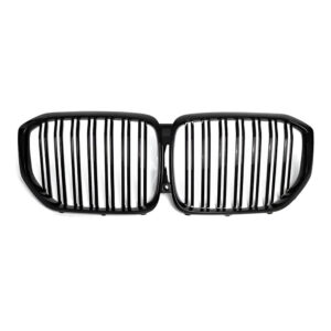 Motokrafta Gloss Black Front Kidney Grille – Compatible with BMW X5 G05 (2019–2023) Front Bumper Grill Replacement
