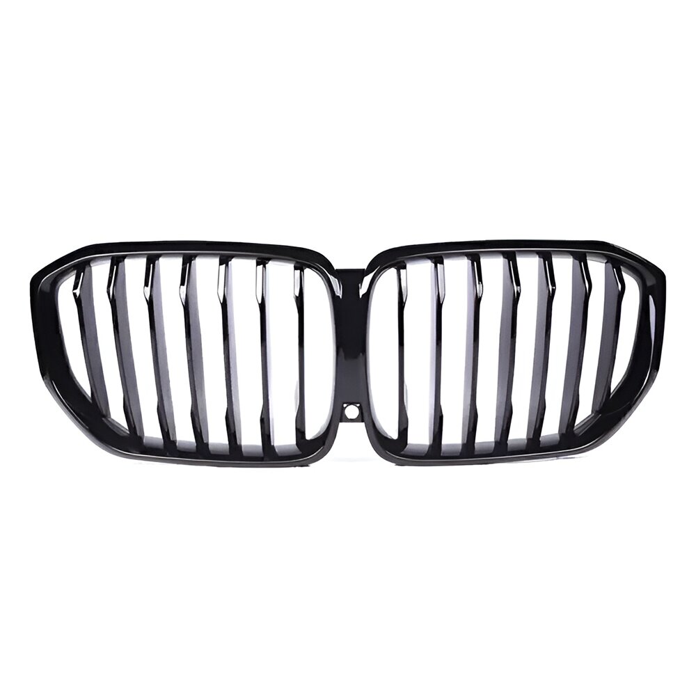 Motokrafta Glossy Black Front Kidney Grille – Compatible with BMW X6 G06 (2019–2023)