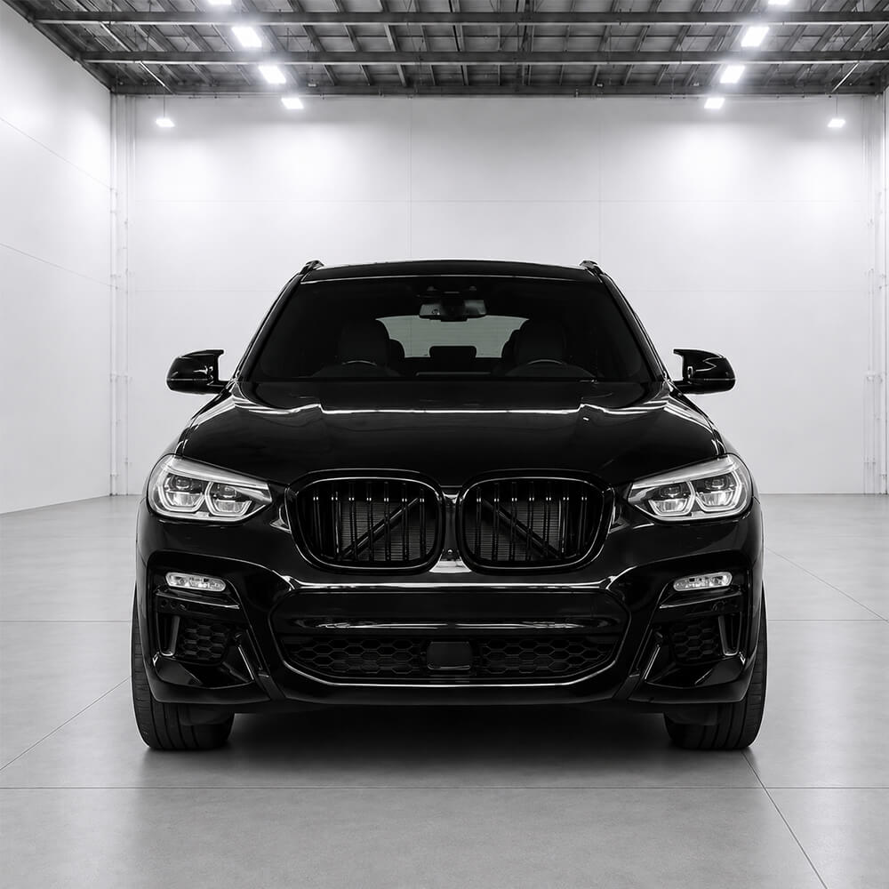 Motokrafta M Performance Style Gloss Black Side Mirror Covers – Compatible with BMW X6 G06 (2019–2023) | Wing Mirror Caps - Image 2