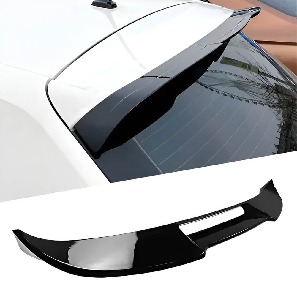 Motokrafta Rear Roof Spoiler – Compatible with Volkswagen Polo (2010–2023) | Gloss Black Sport Style Tailgate Wing - Image 2