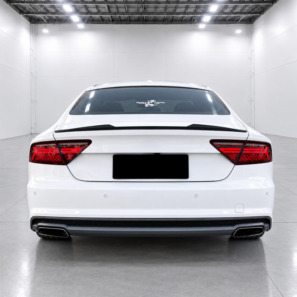 Motokrafta RS7 Style Glossy Black Rear Trunk Wing Spoiler – Compatible with Audi A7/S7/RS7 (2011–2017) | Boot Lip - Image 2