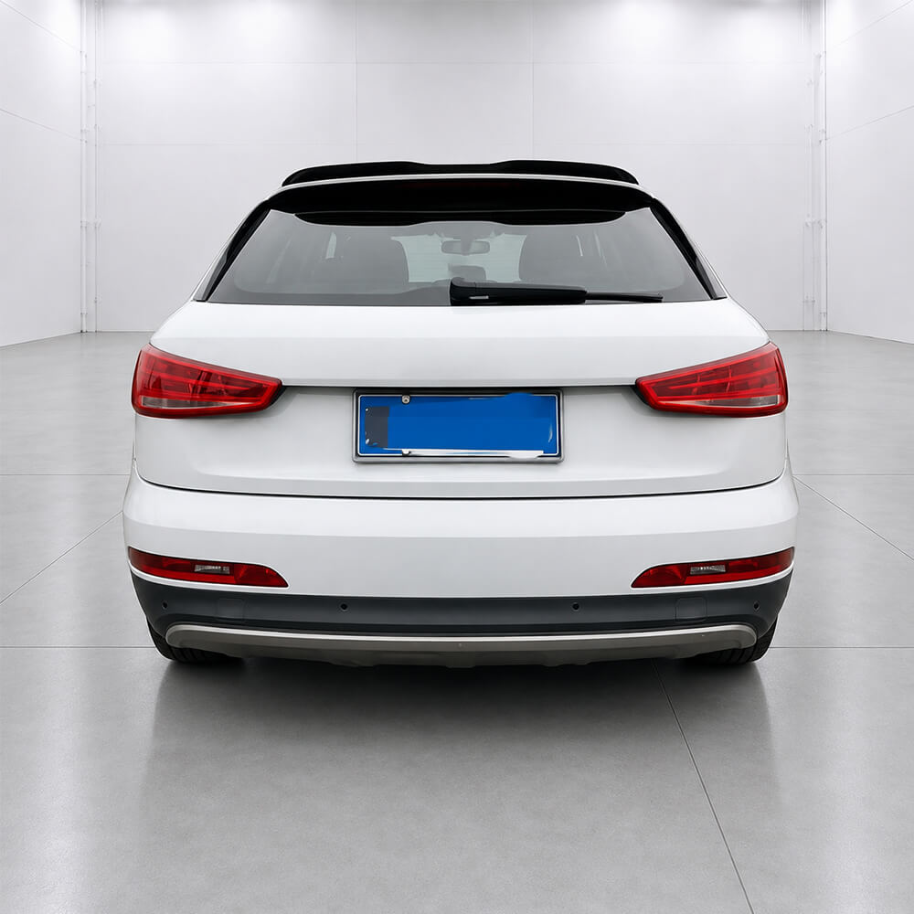 Motokrafta Glossy Black Roof Rear Spoiler – Compatible with Audi Q3 8U (2012–2018) | Rear Roof Wing - Image 2
