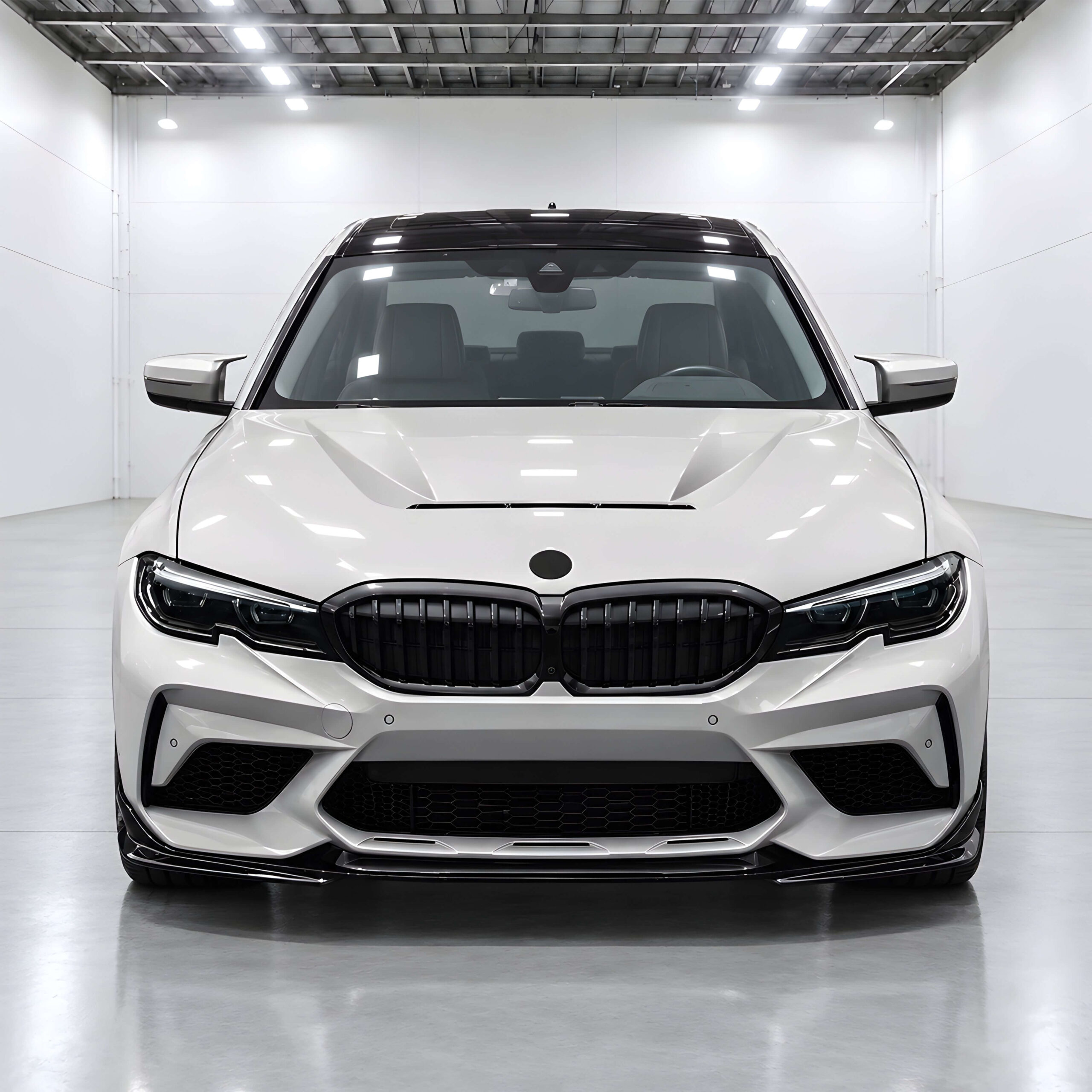 Motokrafta M3 M3 CS Style Iron Engine Hood Bonnet – Compatible with BMW 3 Series G20/G28 (2019–2022) | Modified Front Hood - Image 2