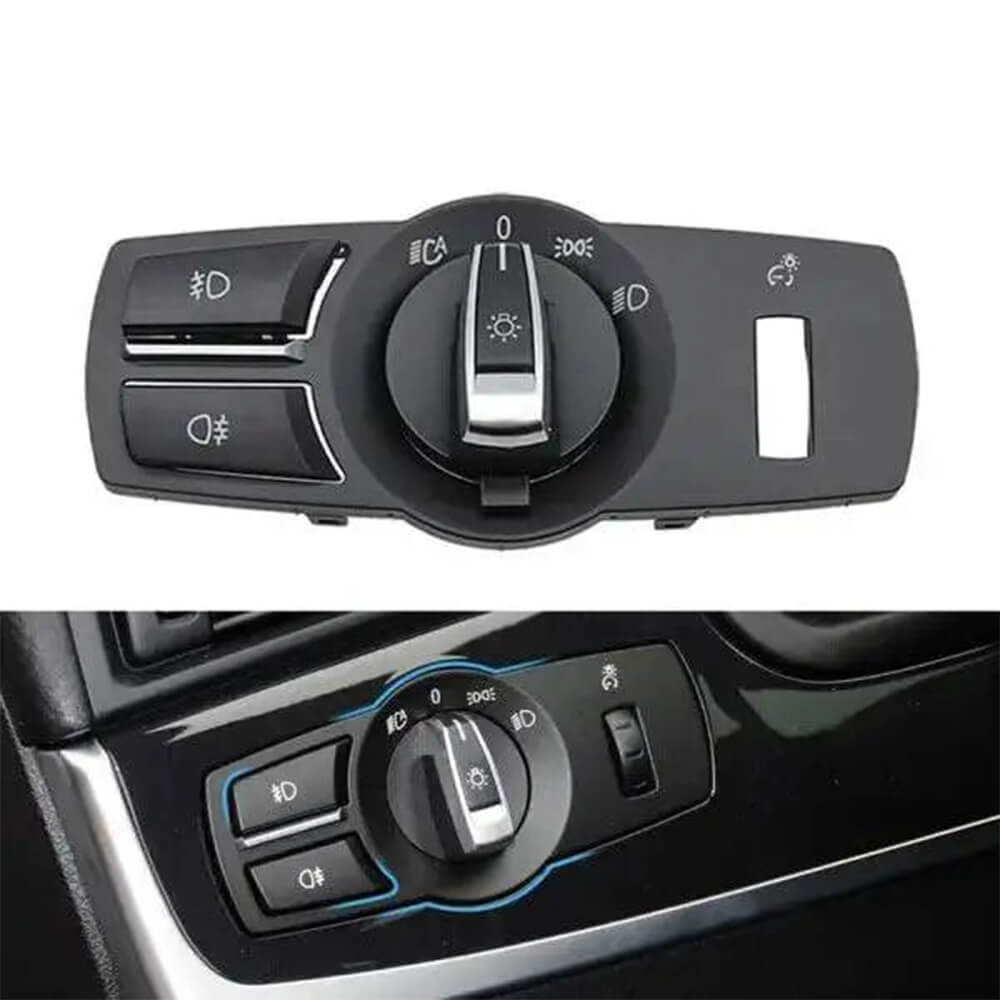 Motokrafta Headlight Lamp Switch Rotary Knob – Compatible with BMW 5 Series F10, 7 Series F02 & X3 F25 (2009-2016) | Light Control Button - Image 2