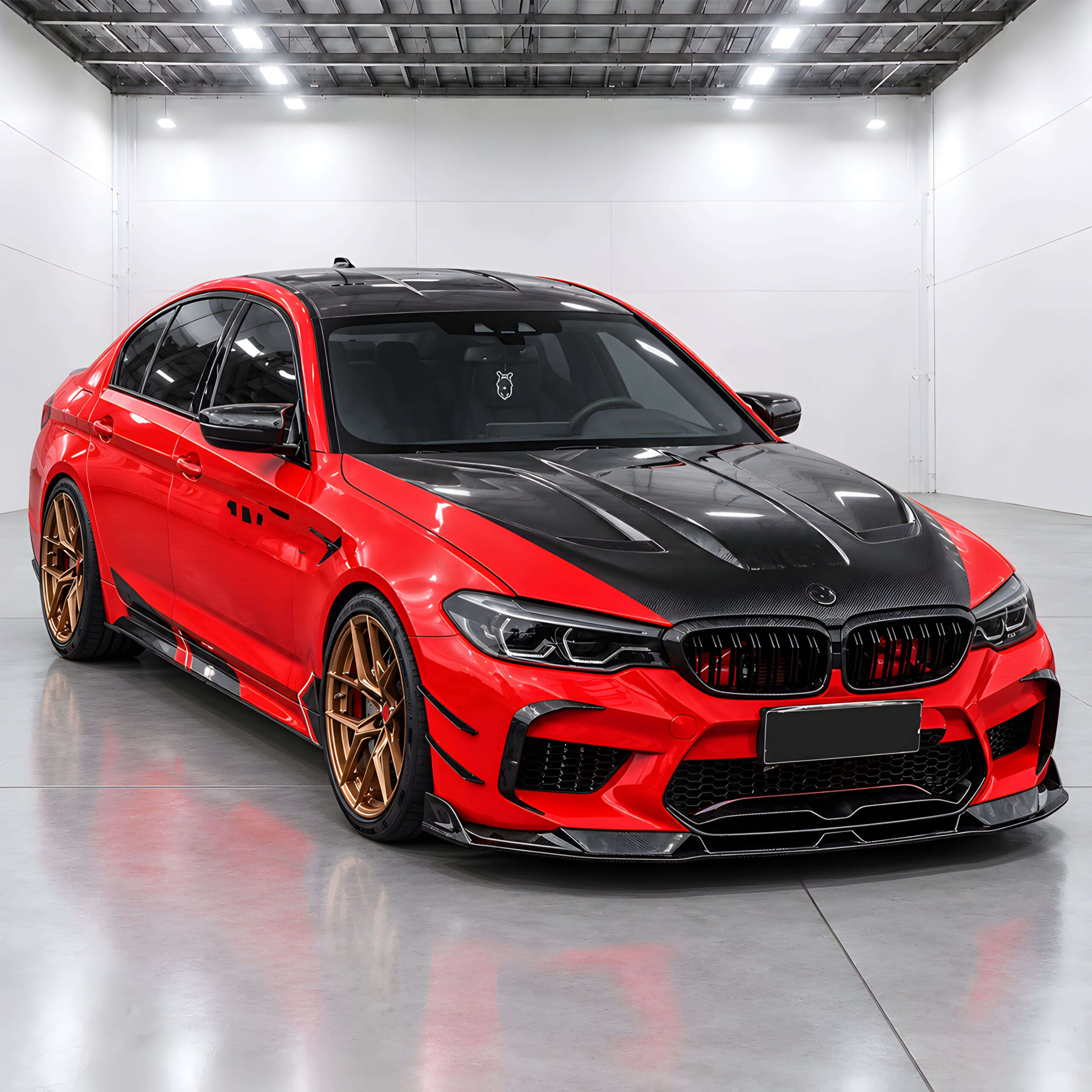 Motokrafta M5 CS Style Real Carbon Fiber Front Bonnet Hood – Compatible with BMW 5 Series G30/G38 (2016+) | F90 M5 Performance Engine Hood Cover - Image 2