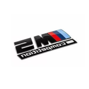 Motokrafta M5 Competition Edition Style Badge Logo Emblem Letter – Compatible with BMW | Performance Rear Trunk Badge