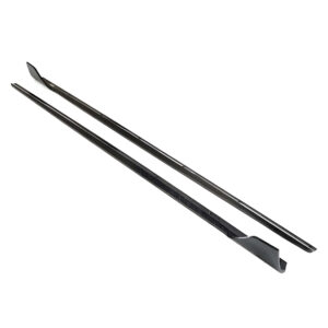 Motokrafta HMG28-CQ-01 M Performance MP Style Glossy Black Side Skirts Splitter Running Board – Compatible with BMW 3 Series G20 LCI (2023+) | Side Skirt Extension