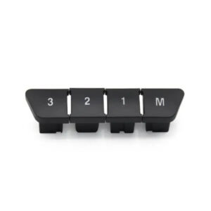 Motokrafta Front Seat Backrest Adjustment Memory Switch Button Black Right – Compatible with Mercedes-Benz  | Right Seat Control