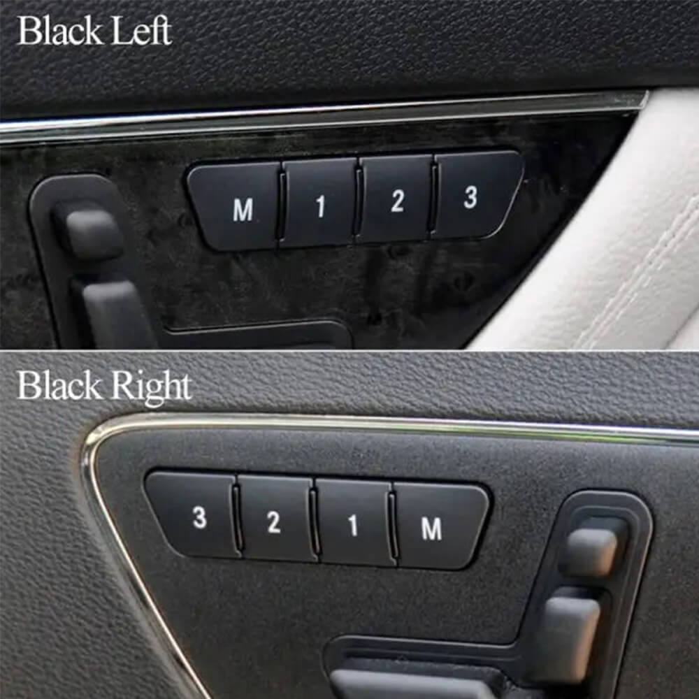 Motokrafta Front Seat Backrest Adjustment Memory Switch Button Black Right – Compatible with Mercedes-Benz | Right Seat Control - Image 2